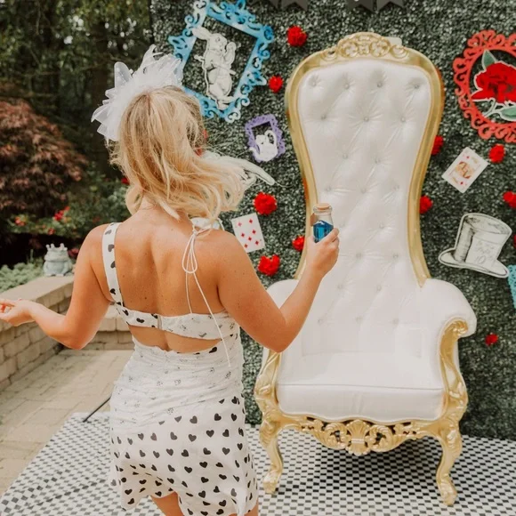 For love and lemons black and white hearts dress - Picture 2 of 4